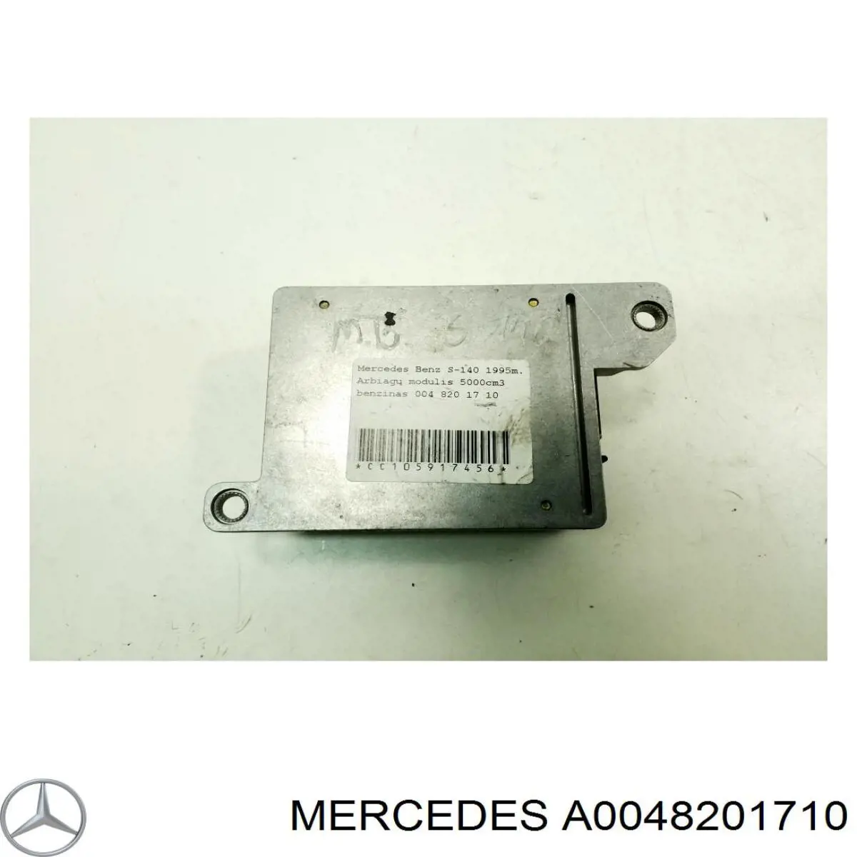 Модуль-процессор управления подушкой безопасности (ЭБУ AIRBAG) Mercedes A0048201710 цена, от 6.33 USD