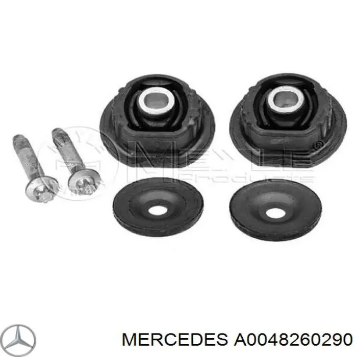 Стекло фары левой A004826029064 Mercedes