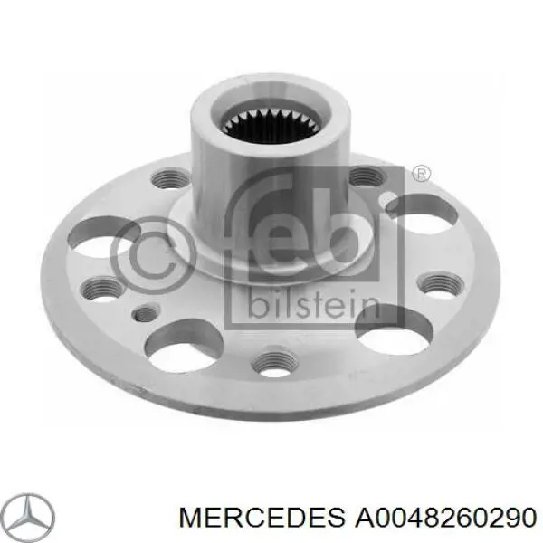 Стекло левого фонаря Mercedes A004826029064