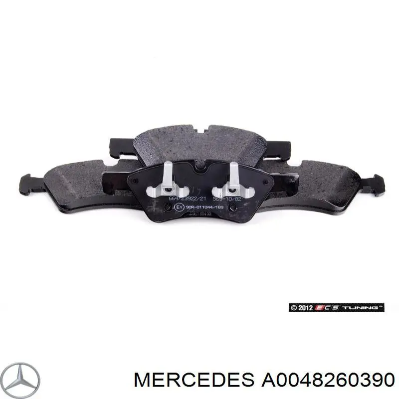 Стекло фары правой 48260390 Mercedes