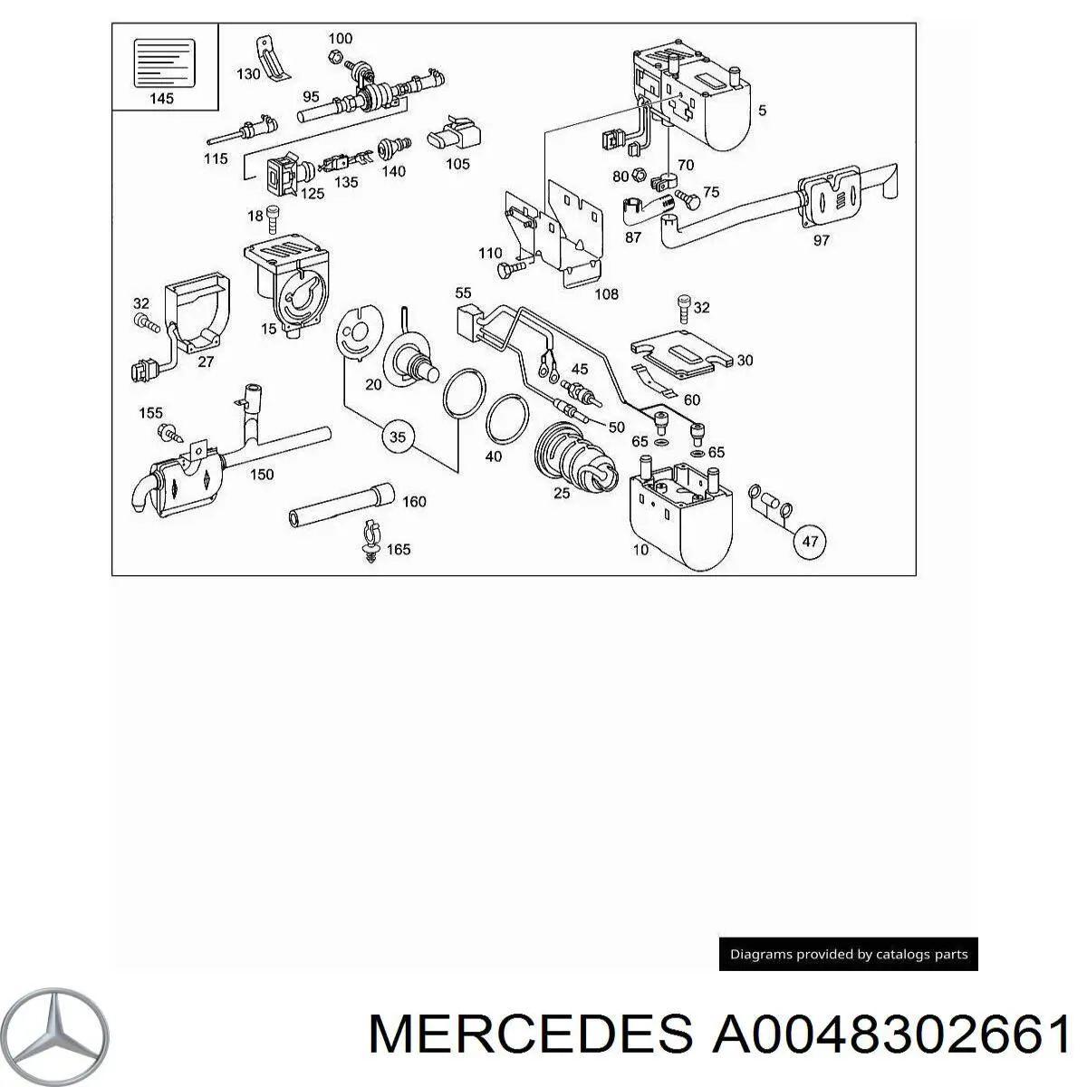  Mercedes 0048302661 цена, от 36.43 USD
