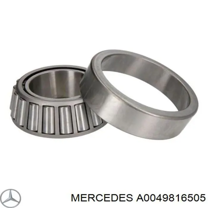 A0049816505 Mercedes подшипник ступицы передней