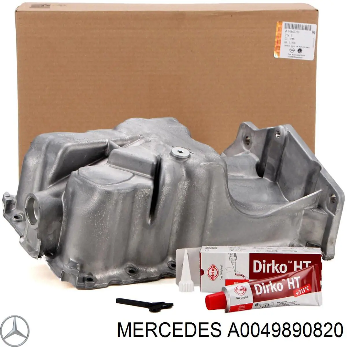 A0049890820 Mercedes герметик поддона картера двигателя