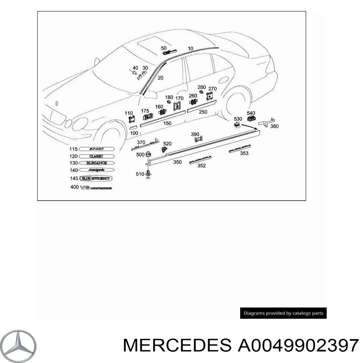  A0049902397 Mercedes