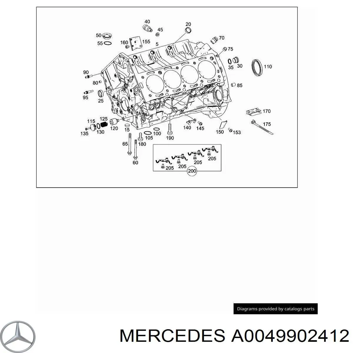 A0049902412 Mercedes 