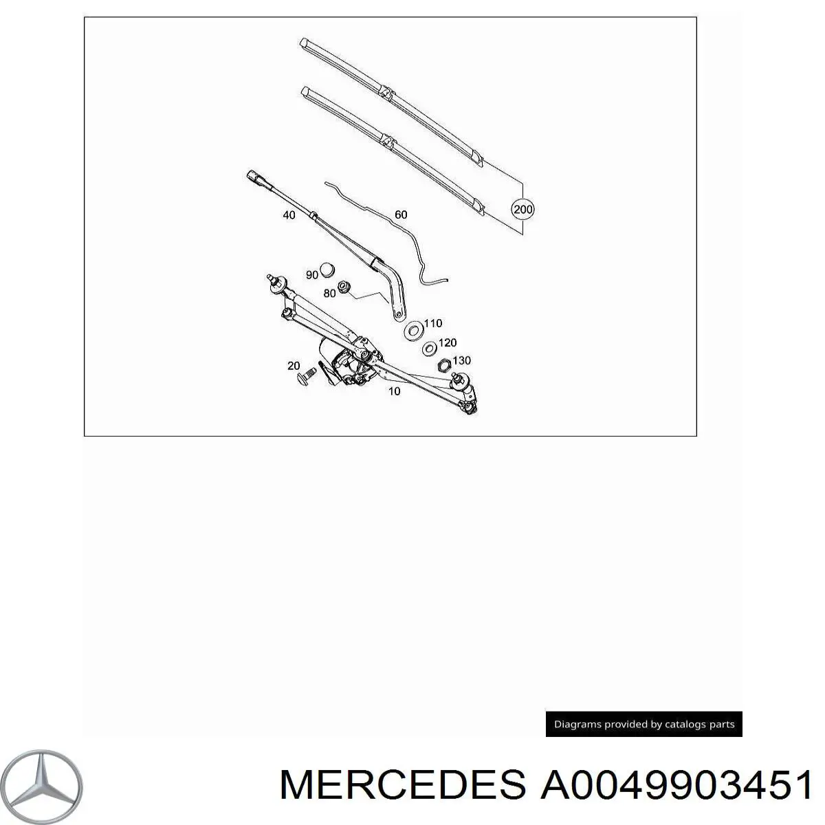  Mercedes A0049903451 цена, от 6.06 USD