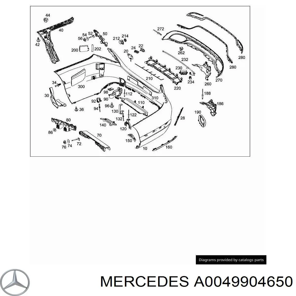 Купить A0049904650 Mercedes 