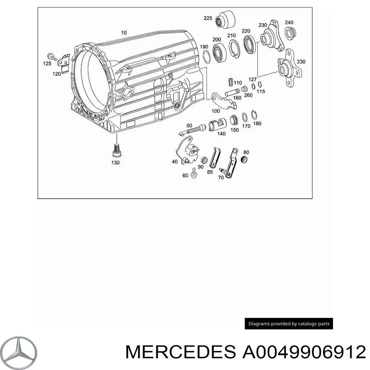 A0049906912 Mercedes 