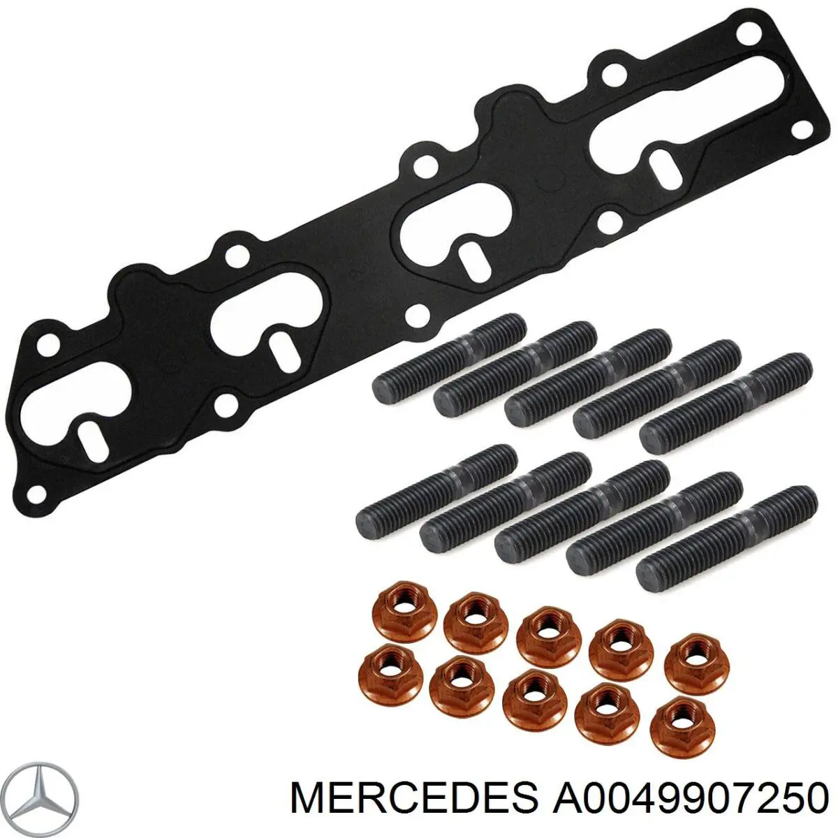 Болт (гайка) крепежа A0049907250 Mercedes