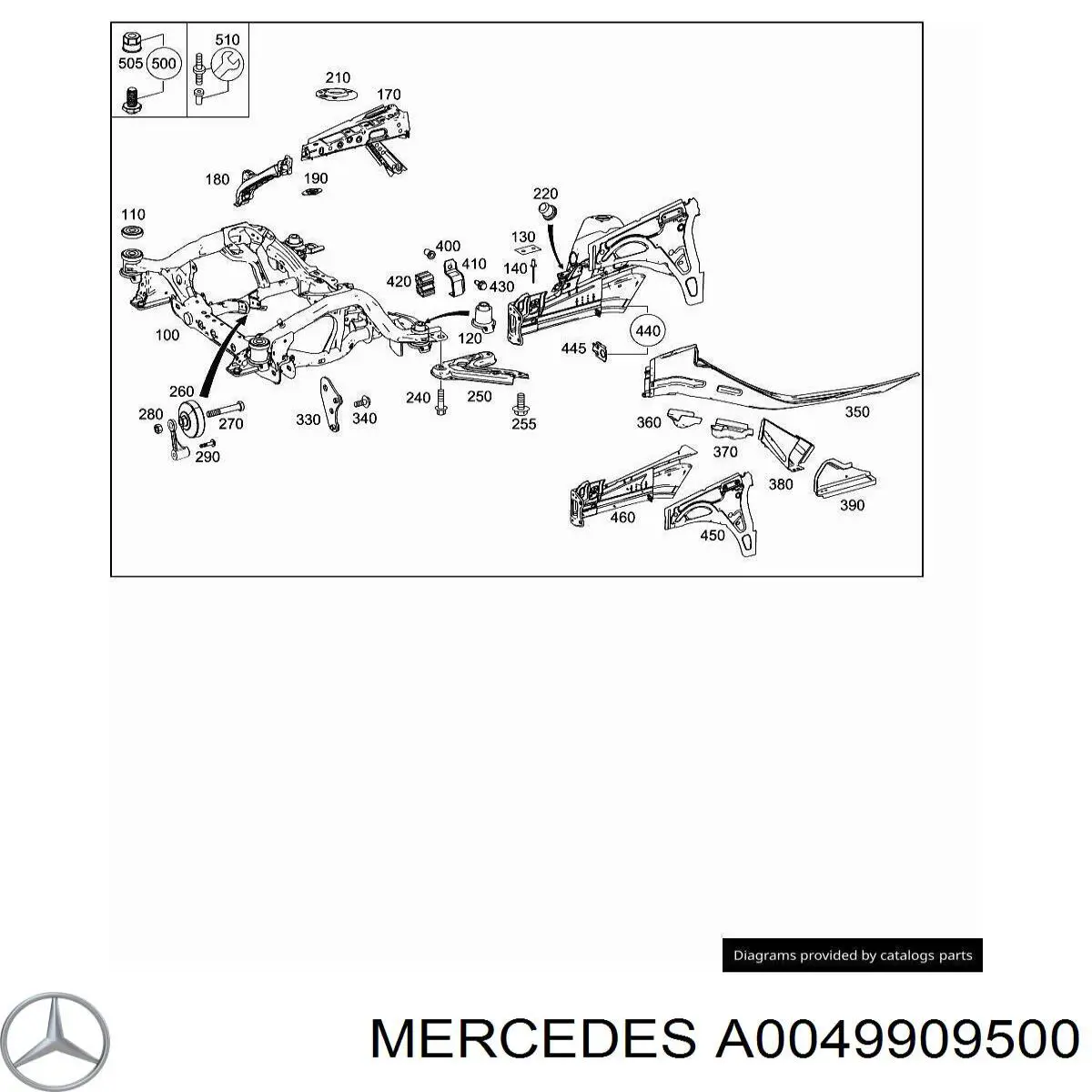 A0049909500 Mercedes 