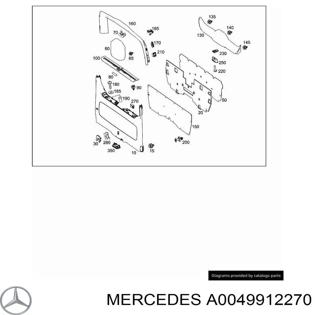 0049912270 Mercedes 