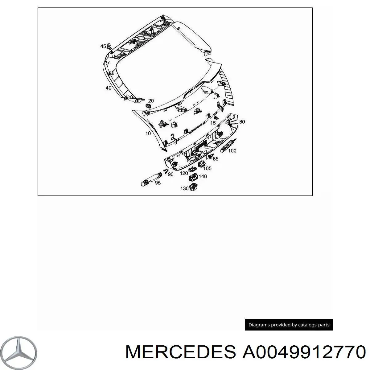 0049912770 Mercedes 