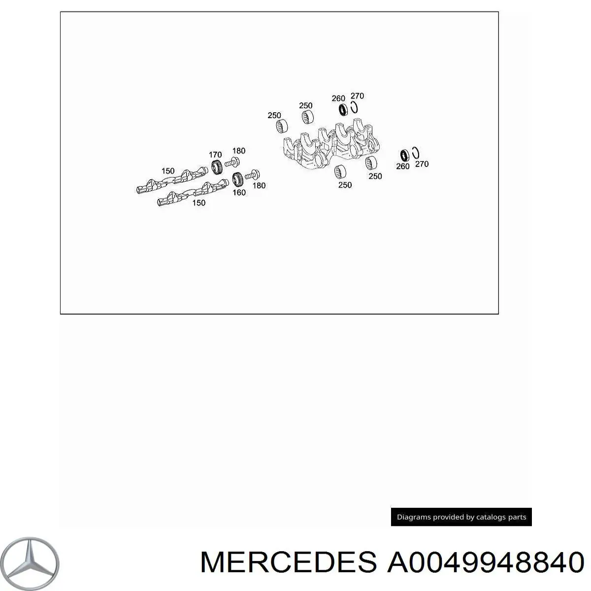 0049948840 Mercedes 