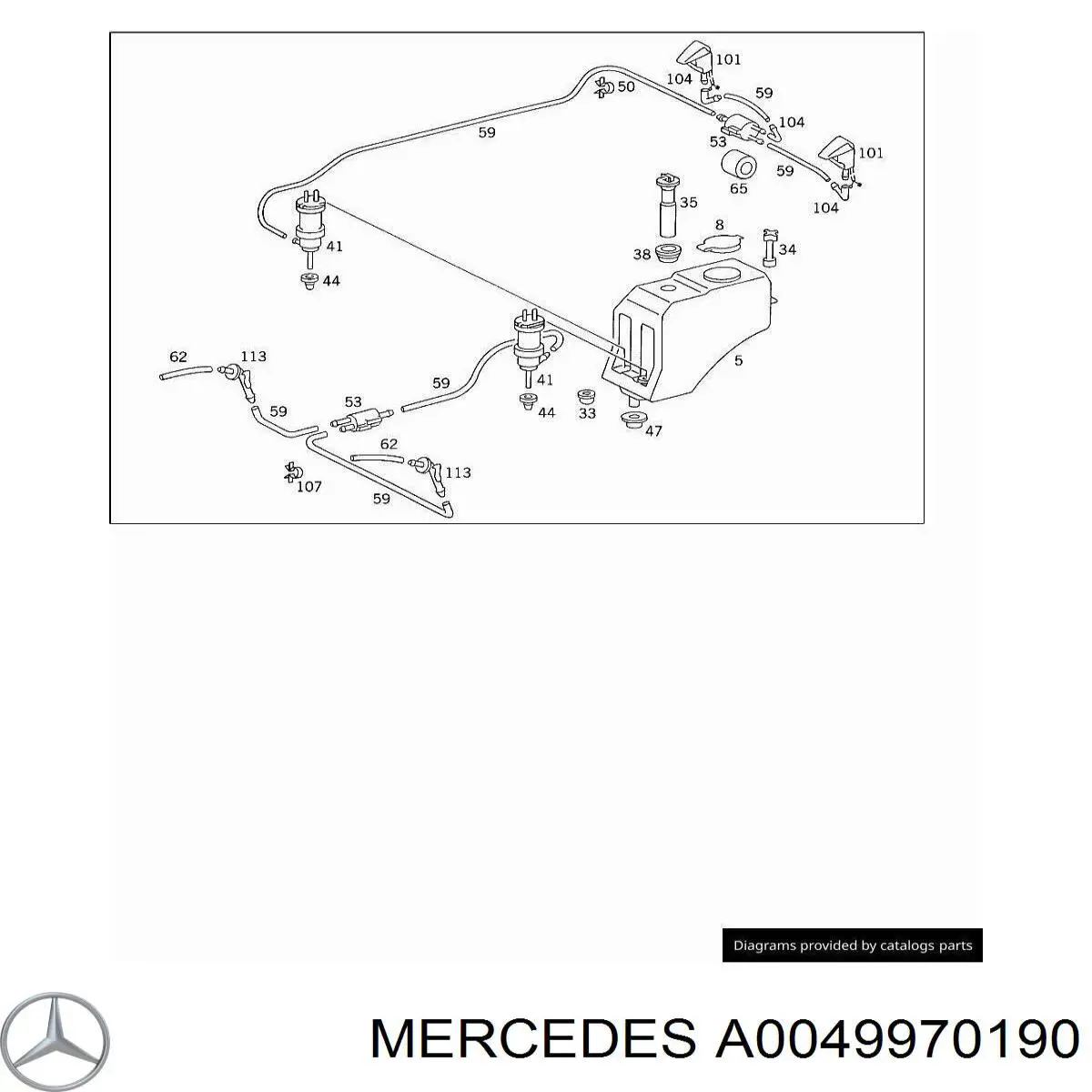  A0049970190 Mercedes