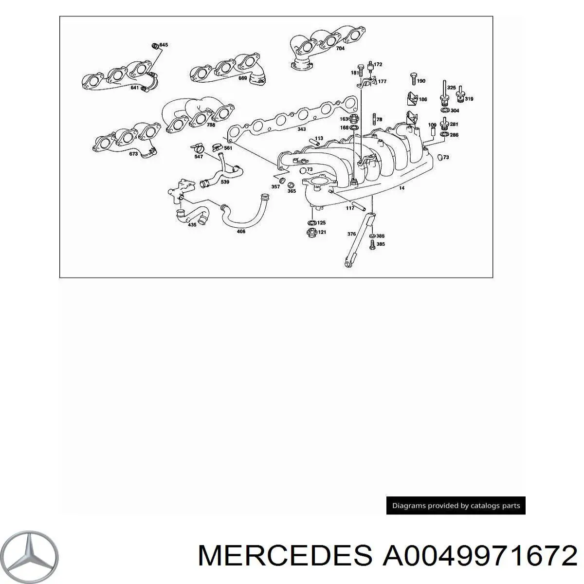 A0049971672 Mercedes 