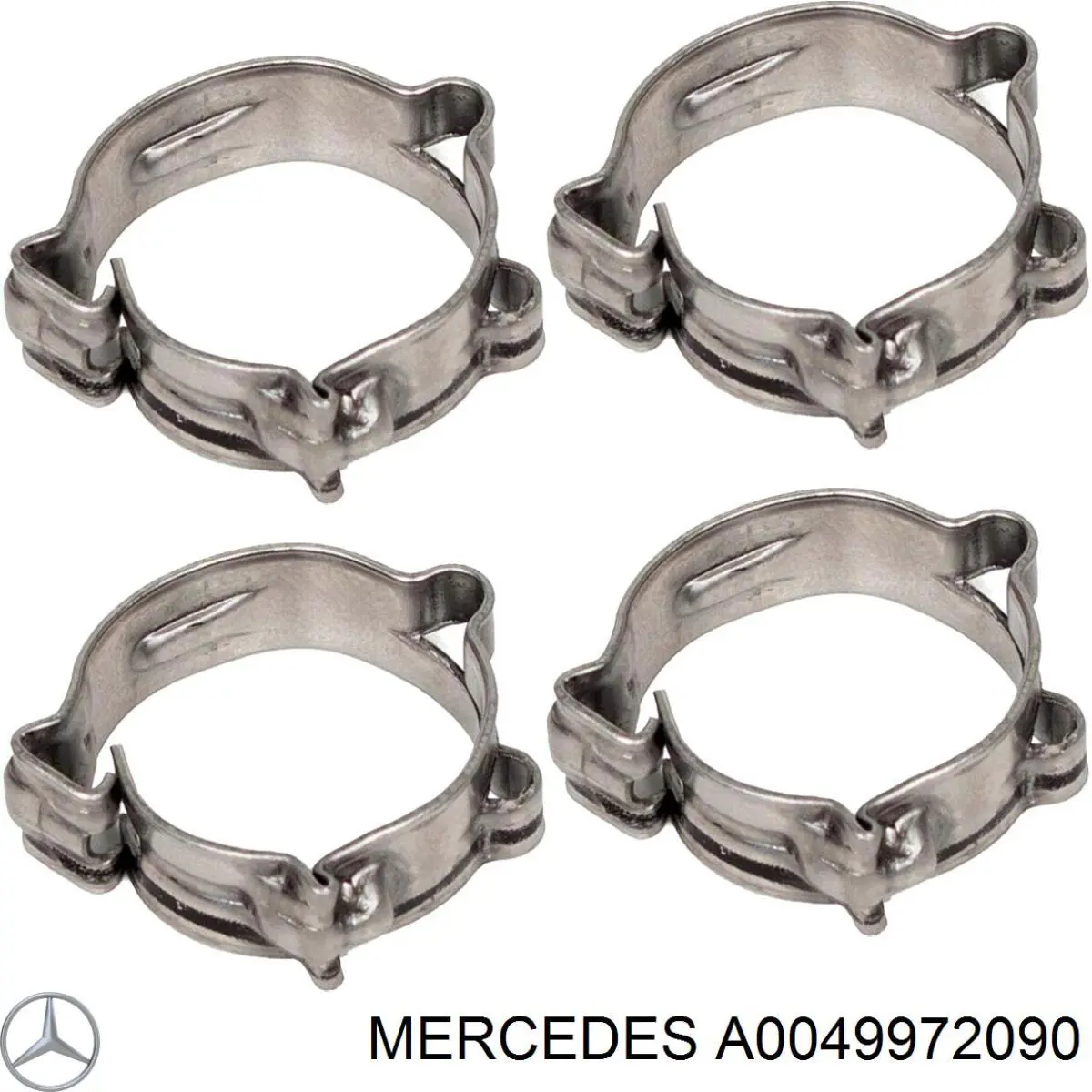 Хомут пружинный MERCEDES A0049972090