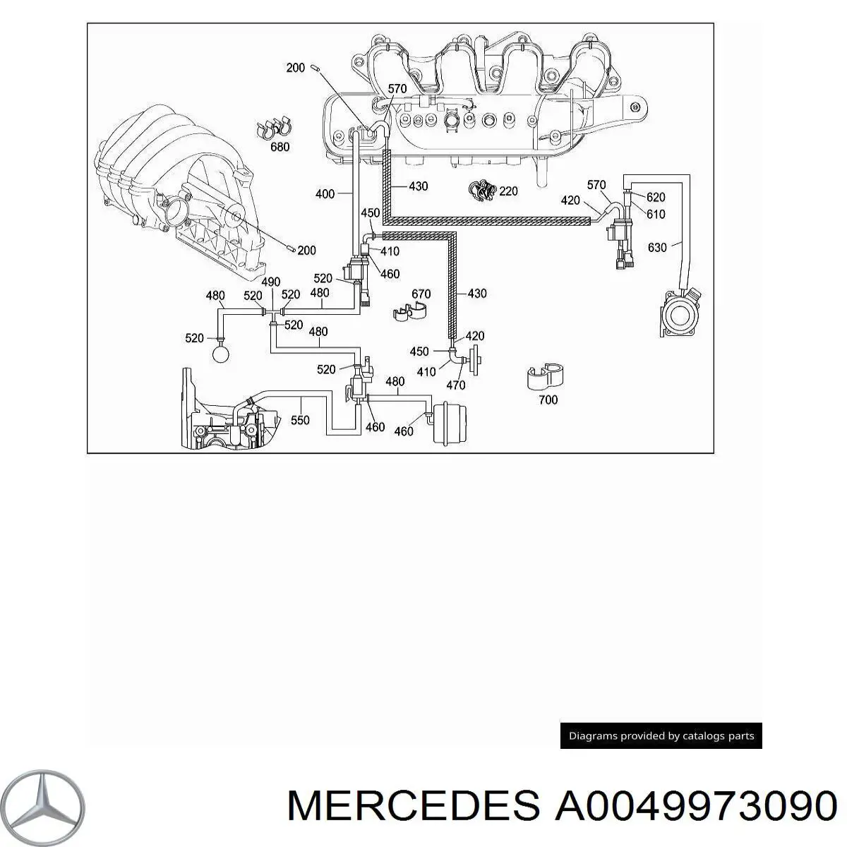  A0049973090 Mercedes