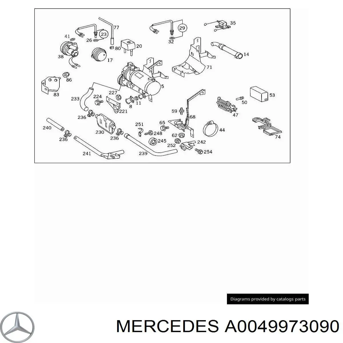  Mercedes A0049973090