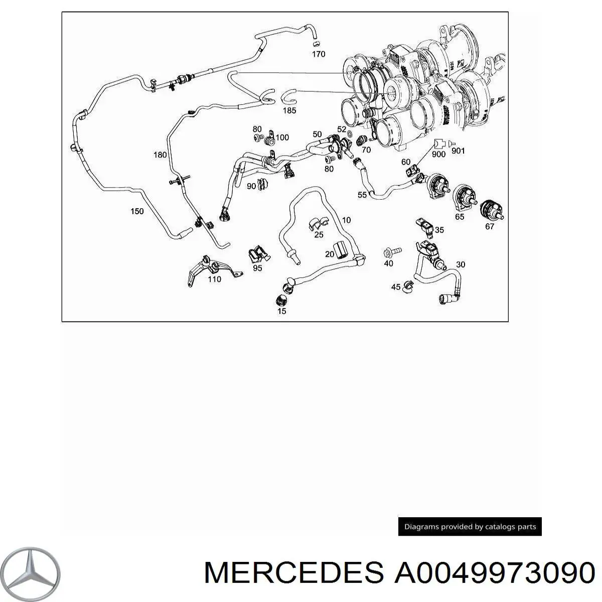  Mercedes A0049973090 цена, от 3.98 USD