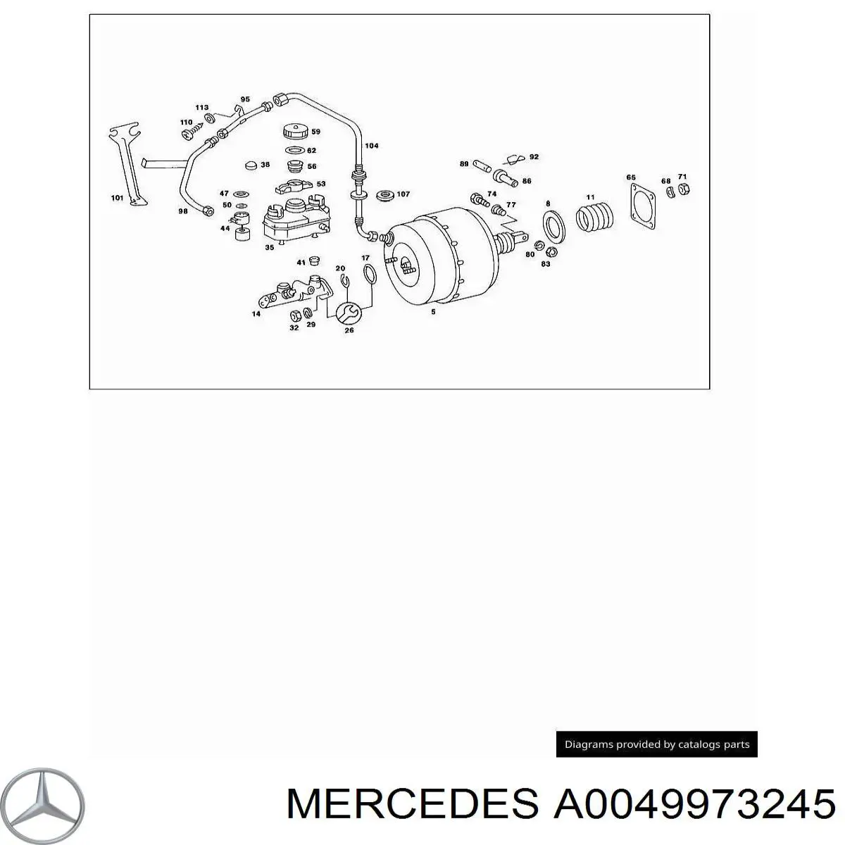  A0049973245 Mercedes