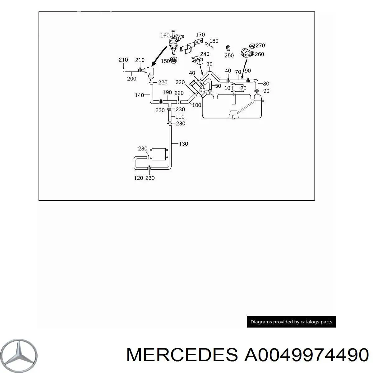  A0049974490 Mercedes