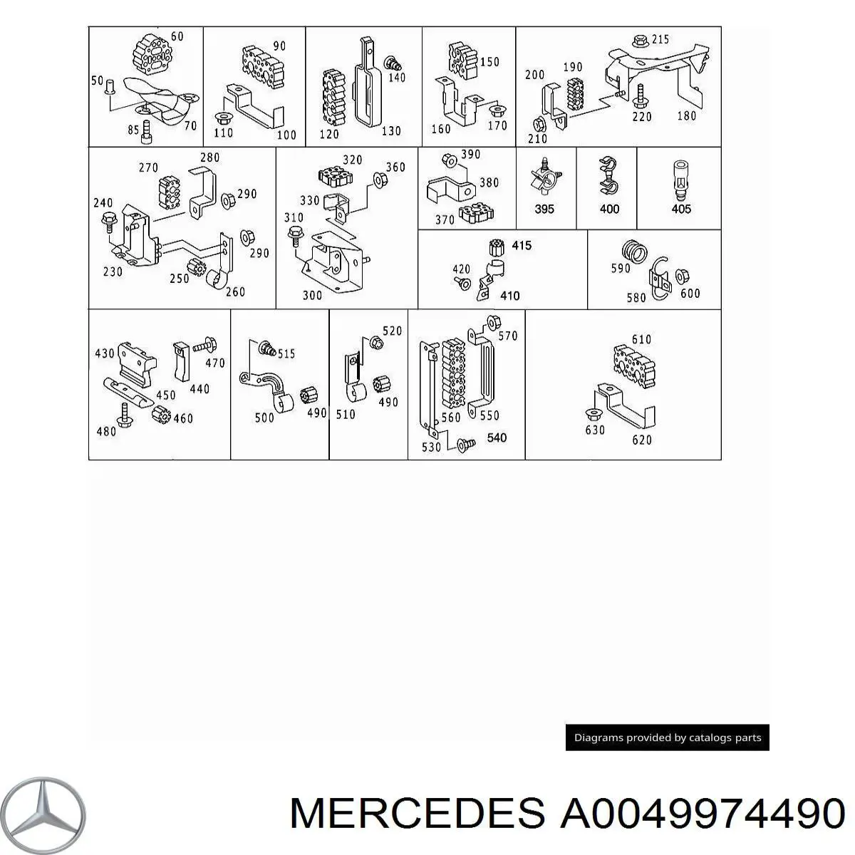  Mercedes A0009955365 цена, от 3.22 USD