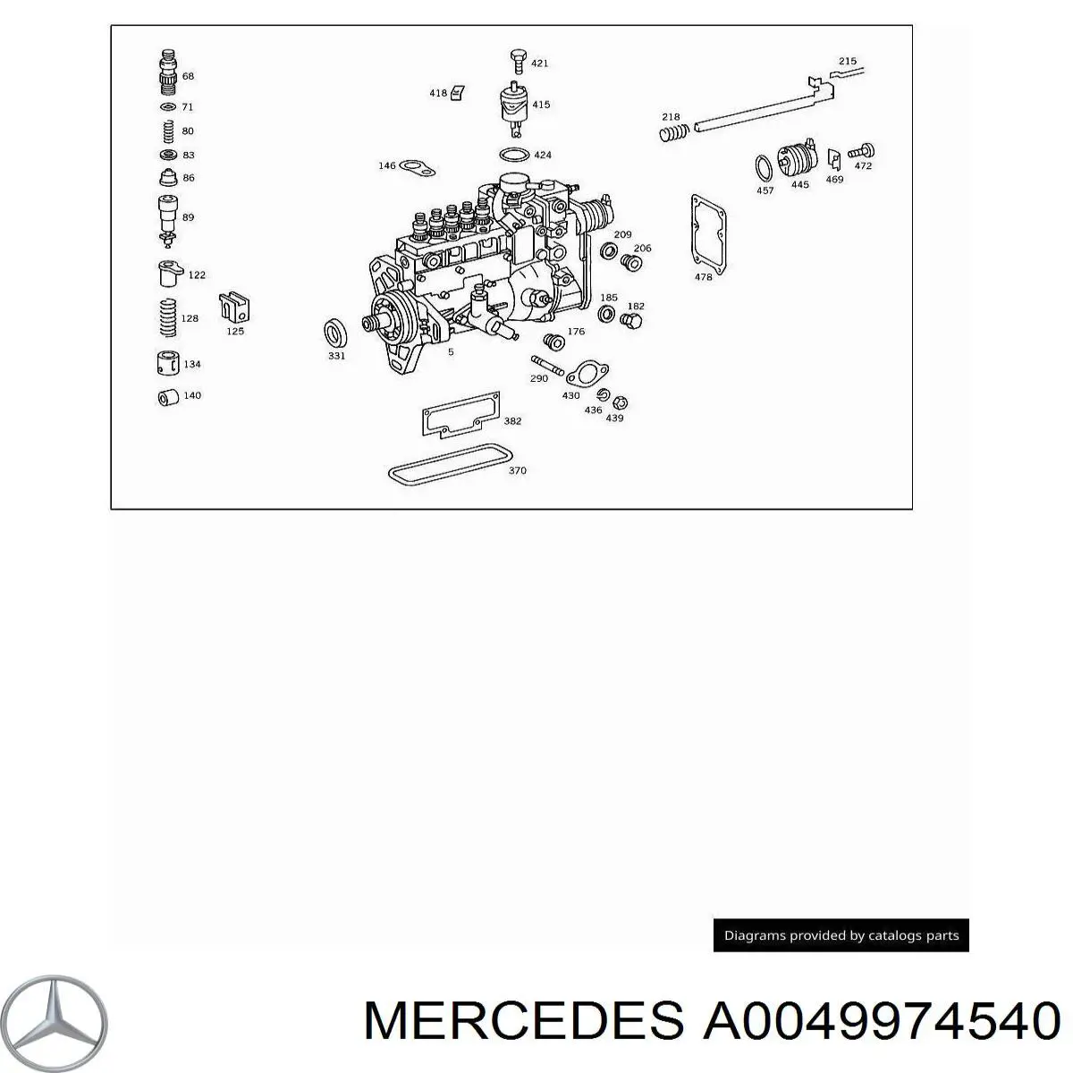 A0049974540 Mercedes 