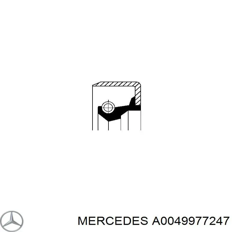 Сальник хвостовика редуктора заднего моста Mercedes A0049977247 цена, от 27.87 USD