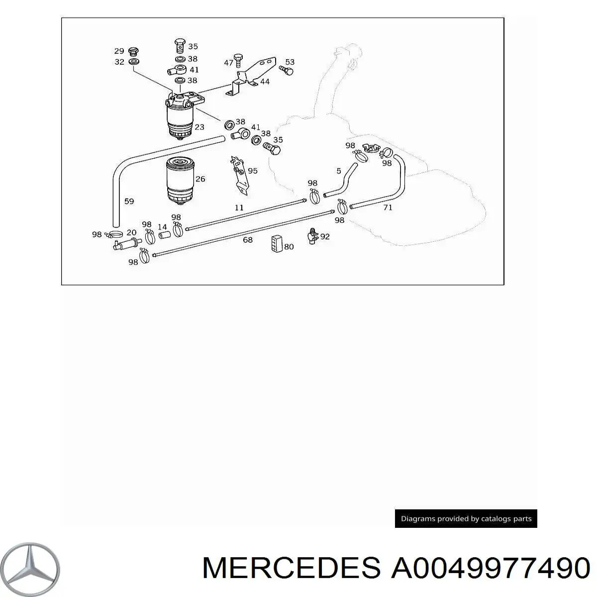  Mercedes 0009957735