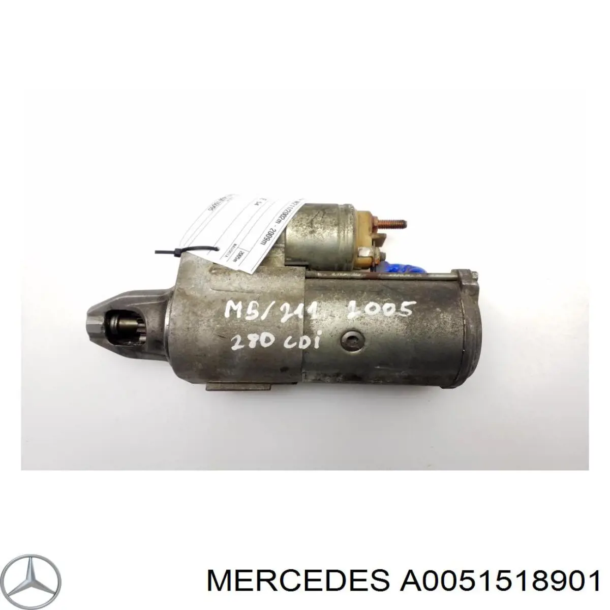 A0051518901 Mercedes motor de arranco
