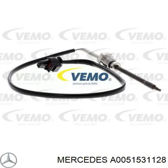 A0051531128 Mercedes датчик температуры отработавших газов (ог, сажевого фильтра)