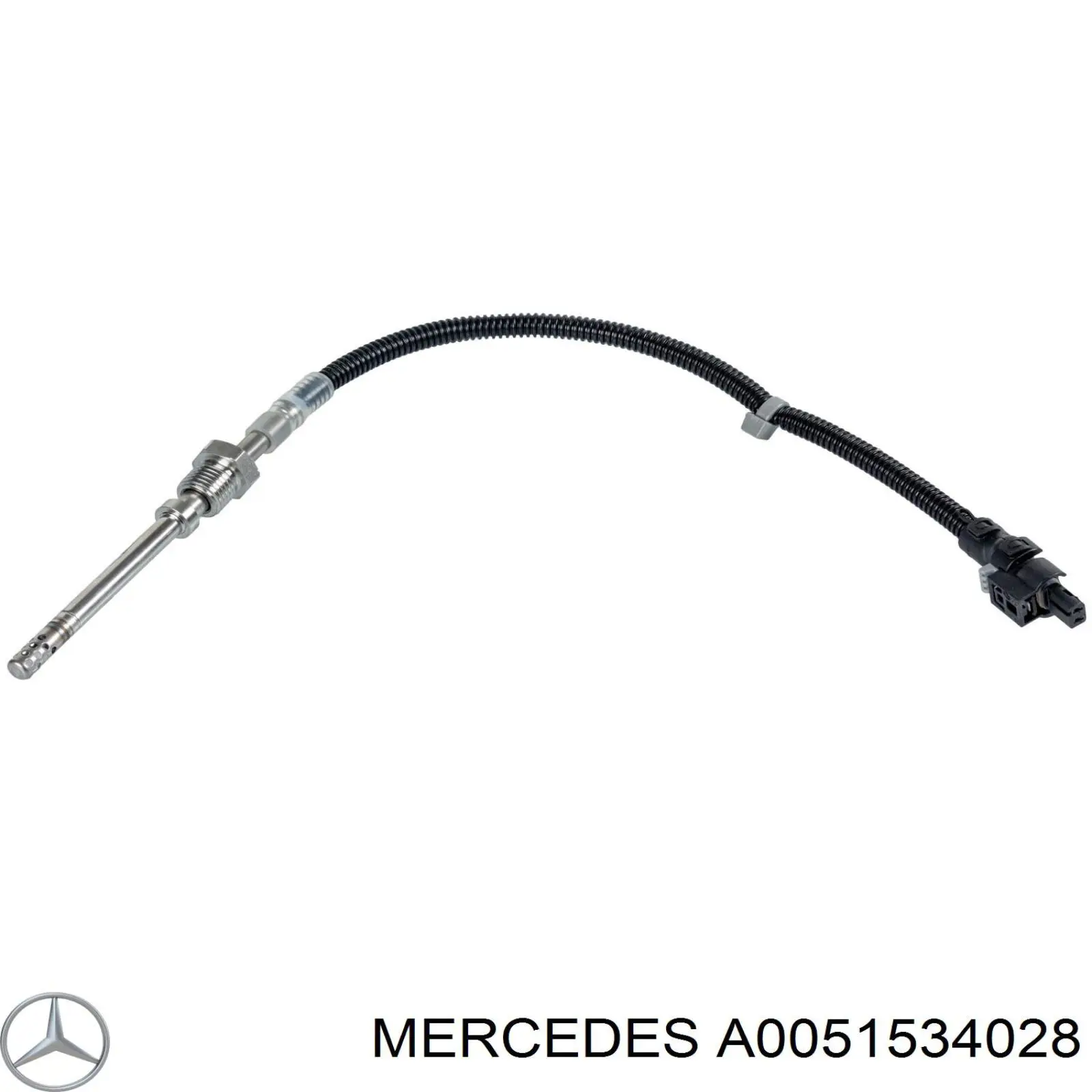 Купить A0051534028 Mercedes Датчик температуры выхлопных газов