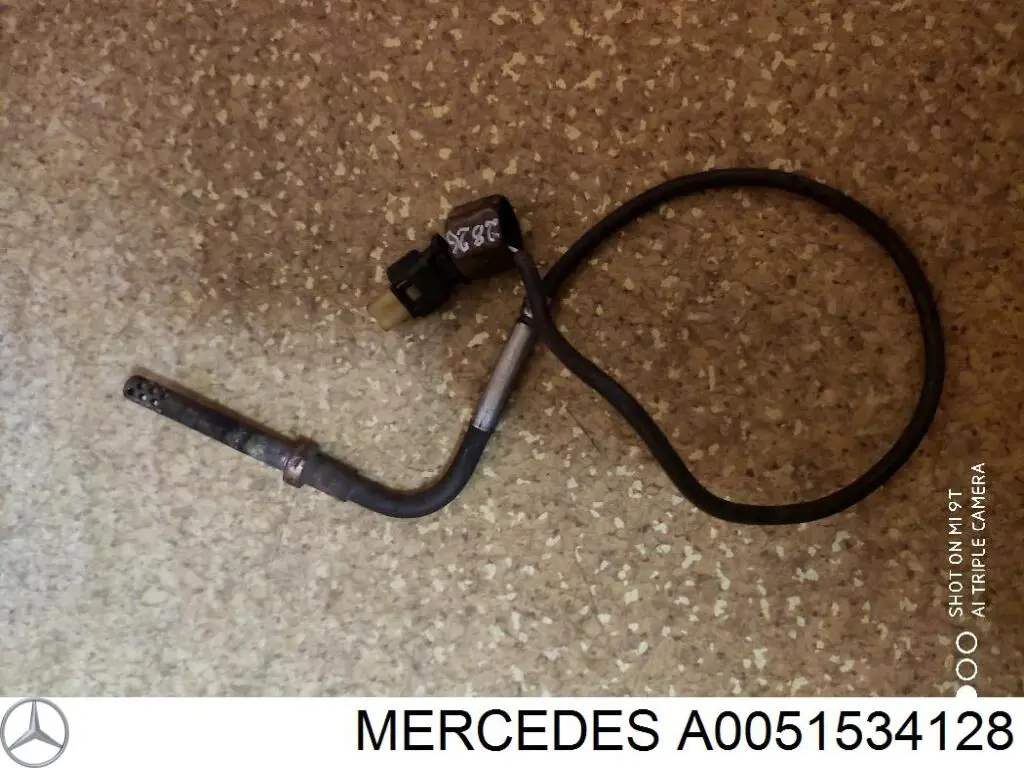 A0051534128 Mercedes датчик температуры отработавших газов (ог, до катализатора)