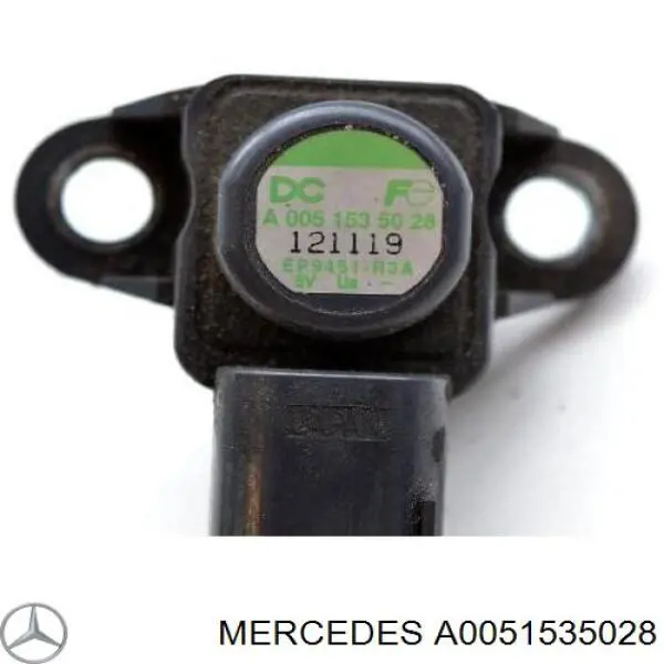 Датчик тиску у впускному колекторі, MAP A0051535028 Mercedes
