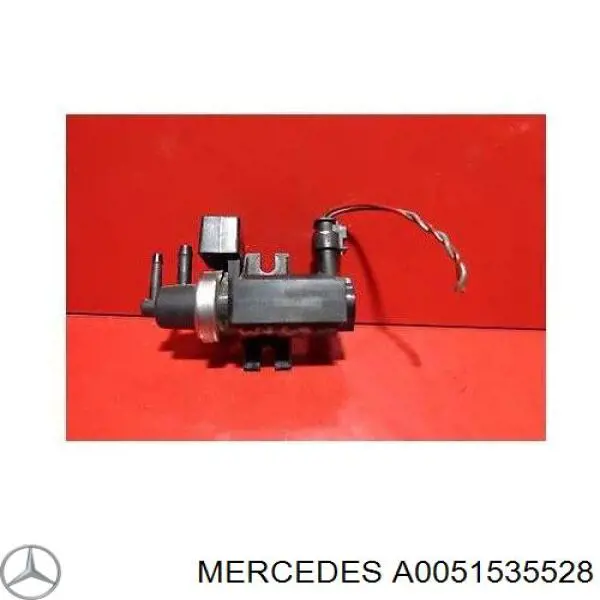 A0051535528 Mercedes клапан преобразователь давления наддува (соленоид)