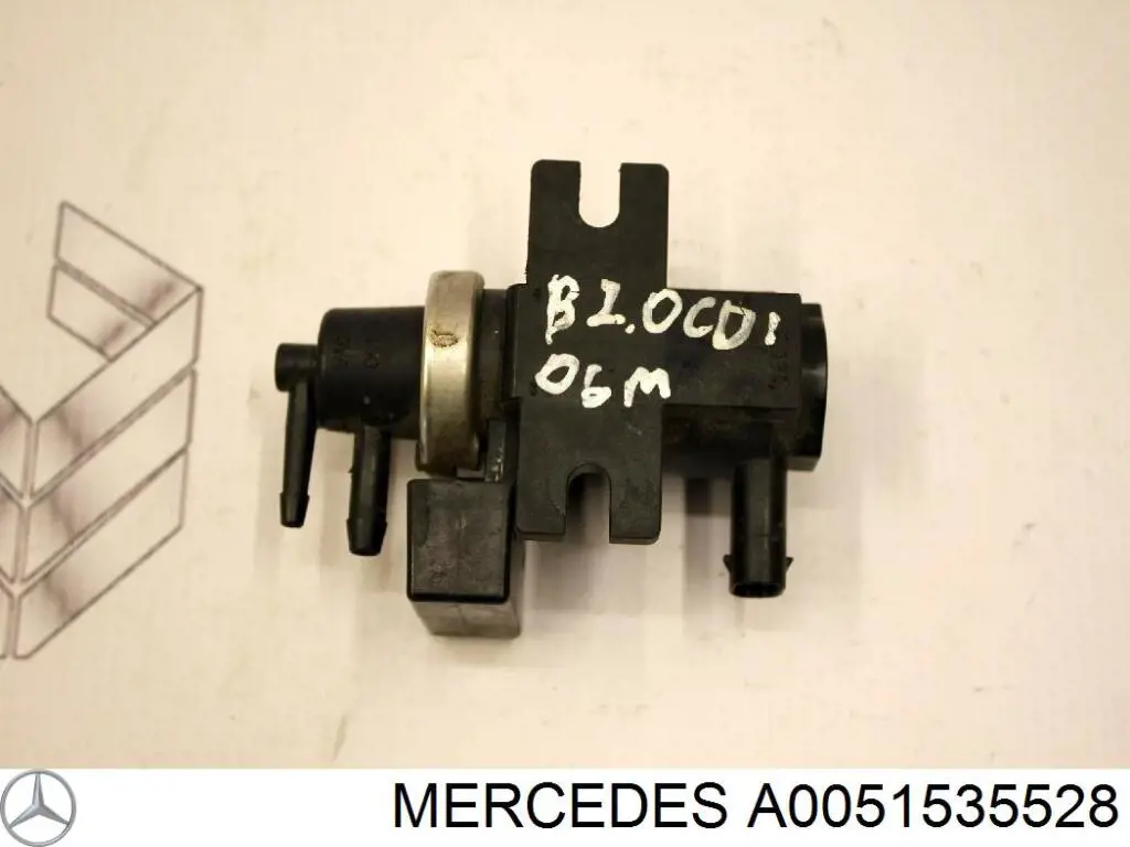 Купить A0051535528 Mercedes Клапан преобразователь давления наддува (соленоид) 
