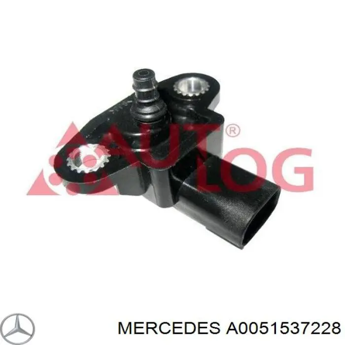A0051537228 Mercedes датчик давления наддува