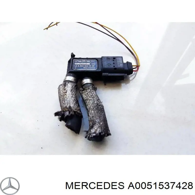 A0051537428 Mercedes датчик давления выхлопных газов