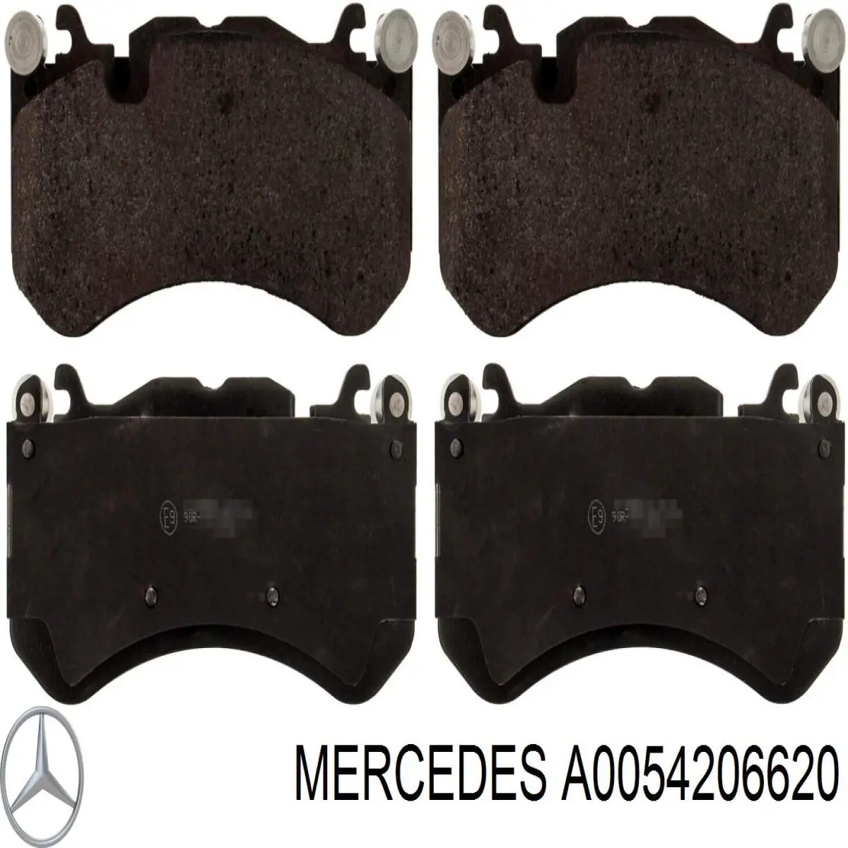 A0054206620 Mercedes колодки тормозные передние дисковые