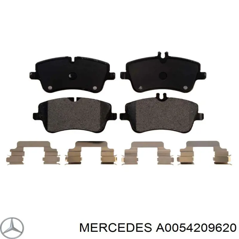 A0054209620 Mercedes колодки тормозные передние дисковые
