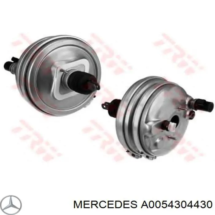 Вакуумник Mercedes A0054304430 цена, от 29.14 USD