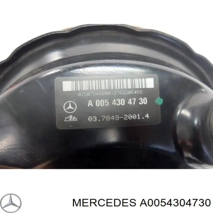 A0054304730 Mercedes reforçador dos freios a vácuo