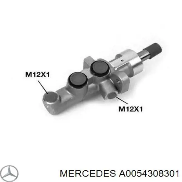 A0054308301 Mercedes cilindro mestre do freio