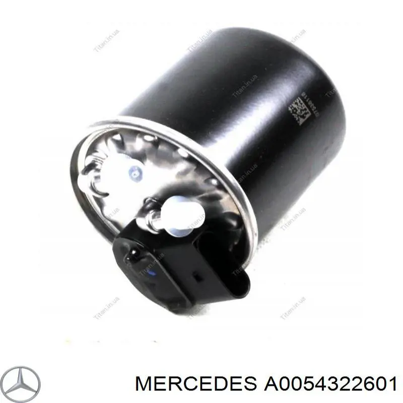 A0054322601 Mercedes Ресивер пневматической системы