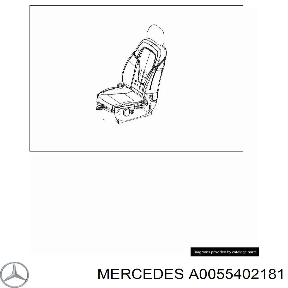 A0055402181 Mercedes 