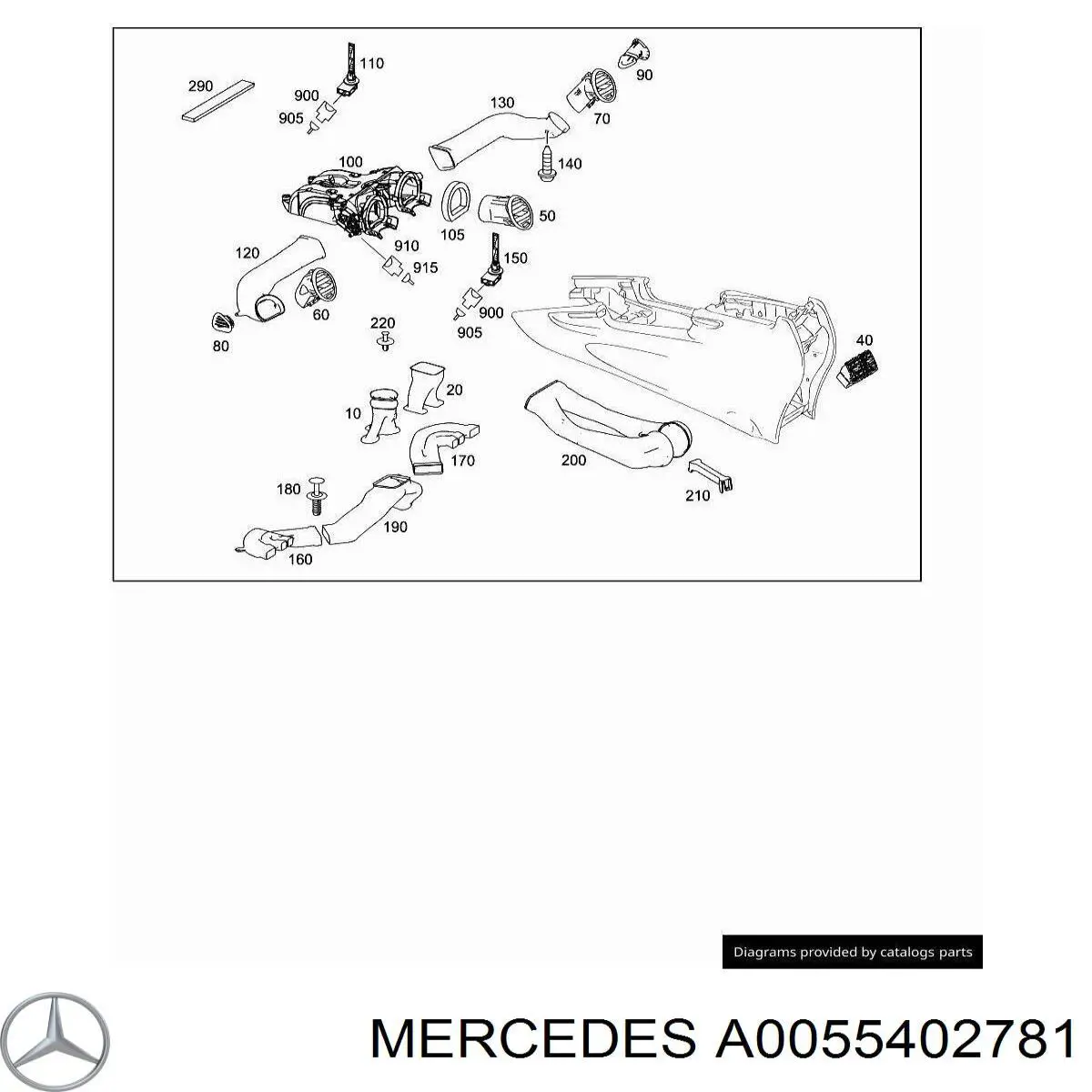  A0055402781 Mercedes