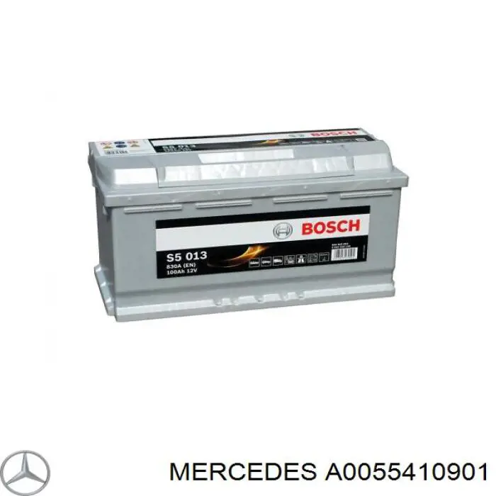 Аккумулятор Mercedes A0055410901