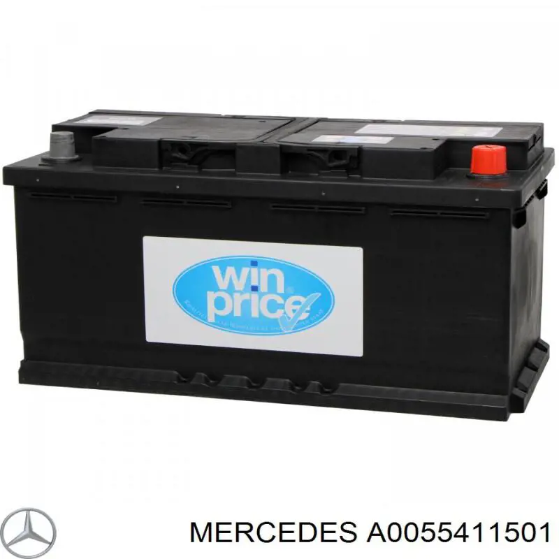 Аккумулятор 0055411501 Mercedes