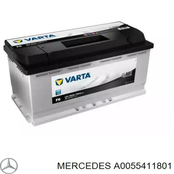 Купить Аккумулятор Mercedes 100 А/ч (A0055411801)