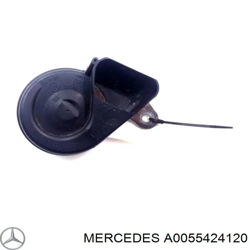 A0055424120 Mercedes sinal sonoro (cláxon)